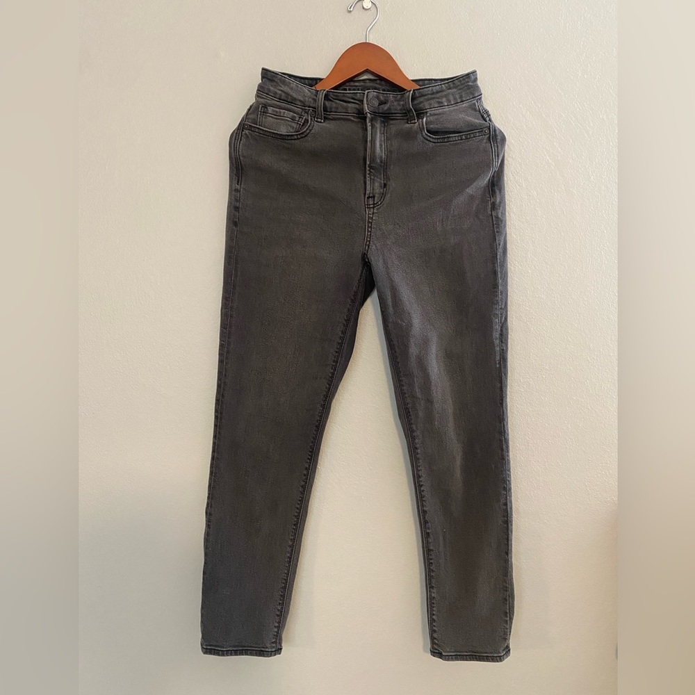 American Eagle Womens Size 4 Jeans Dark Gray Stretch